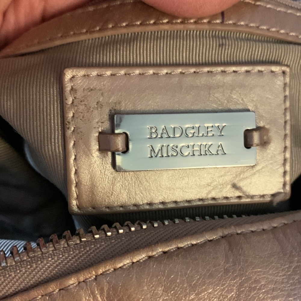 Bagley Marika, champagne, iridescent shoulder bag - Picture 6 of 11